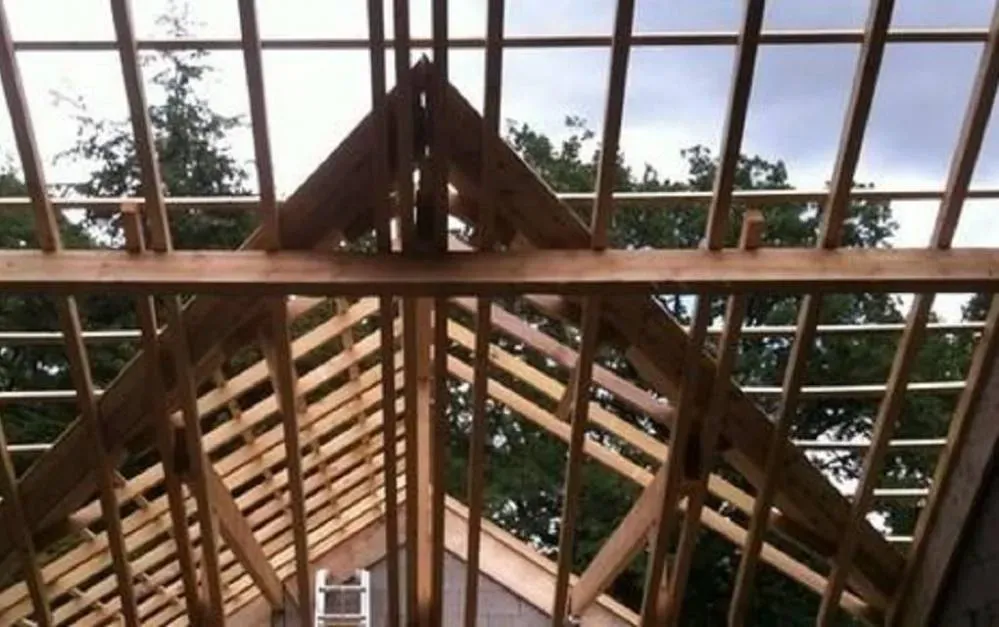 Charpente près de Lieusaint